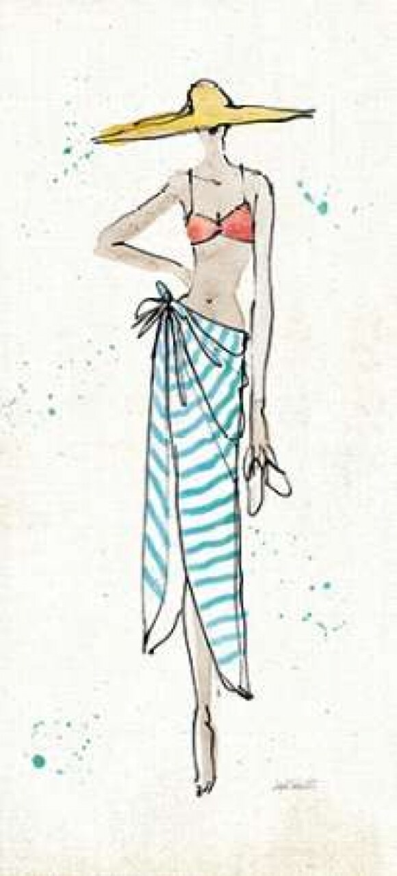 Beach Divas III Color Poster Print by Anne Tavoletti - Item # VARPDX18482
